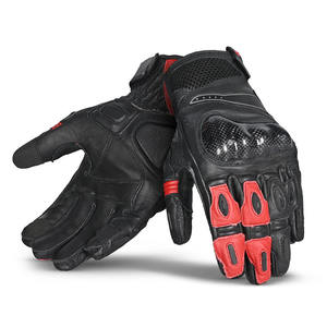 Guantes de moto personalizables con pantalla táctil, equipo de protección antideslizante, guantes de montar con dedos completos para unisex - Product Image 1