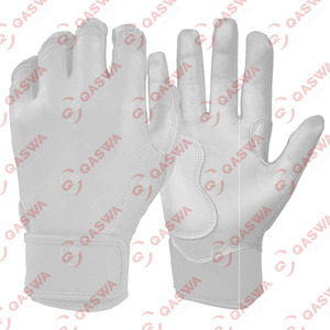 Guantes de bateo de béisbol para jugadores jóvenes adultos Guantes de bateo de béisbol de protección de manos de puño corto de la mejor calidad - Product Image 1