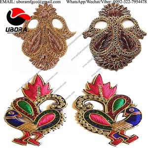 เข็มกลัดแมวทำด้วยมือปักด้วยลวดแท่ง - Product Image 4