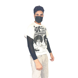 T-shirt homme respirant à col rond en coton léger, style streetwear, très tendance - Product Image 3