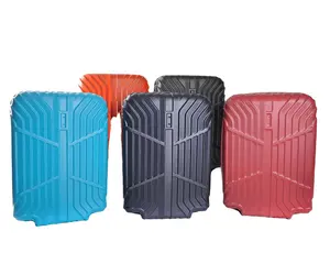 Wholesale Cheap ABS PC PP Equipment Made In Turkey Semi Finished Trolley Luggage Bag Accessories Hard Shell