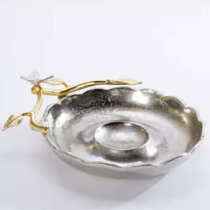 Tazón para Salsas y Aperitivos de Aluminio Plateado para Restaurantes, Diseño Moderno para Vajilla de Hogar y Hotel - Product Image 5