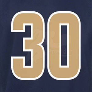 100% poliéster hecho buen Material hombres fútbol americano Jersey alta calidad manga corta secado rápido - Product Image 6