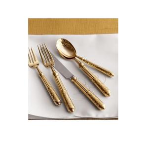 Service de couverts de luxe en acier inoxydable poli miroir qui ajoute de l'éclat et de la sophistication aux repas quotidiens de la famille - Product Image 5