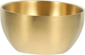 Bol en laiton traditionnel pour servir des collations Fruits bonbons fabriqués à la main Table à manger décorative cadeau maison affichage fête écologique - Product Image 4