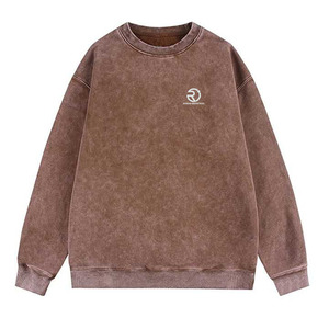 Nouveau Acide Lavé Doux Organique 100% Coton Sweats Sweats 400GSM French Terry Hommes Hoodies & Sweatshirts - Product Image 4