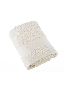 Luxury Hotel Grade Spa <b>Towels</b> Disposable Bamboo Cotton Bath with Custom Embroidered Logo Design Terry <b>Towels</b> - Product Image 3