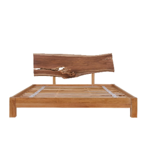 กรอบเตียงไม้สักขนาดควีนไซส์จากประเทศอินโดนีเซียดีไซน์คลาสสิก - Product Image 2