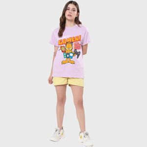 T-shirt femme été 2026 à manches courtes avec impression graphique pour filles, impression personnalisée, vêtements pour femmes, t-shirt - Product Image 3