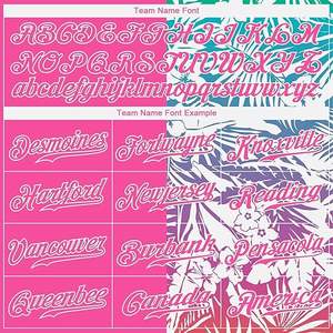 เสื้อเบสบอลสีดำและสีชมพูสำหรับผู้ชายผู้หญิงเยาวชน | ชื่อส่วนตัวหมายเลขโลโก้ | ชุดกีฬาพิมพ์หรือเย็บ - Product Image 4