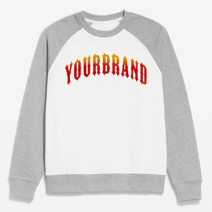 OEM/ODM Custom Made 100% Cotton Winter Wear Hoodies & Sweatshirt Custom Printed Logo Crew Neck Heavyweight Sweatshirt - Product Image 6