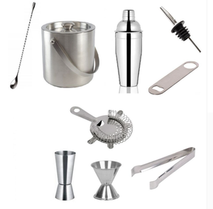 Meilleure Qualité Designer 5 Pcs Bar Set Cocktail Shaker Shot Glass Peg Measure Shaker pour Bartending et Bar par Ambience Lifestyle - Product Image 3