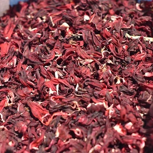 Fleurs d'hibiscus séchées sauvages naturelles utilisées dans le thé et les jus sains produits agricoles de qualité supérieure - Product Image 5