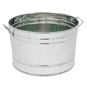 Black Iron <b>Stand</b> Most Selling Beverage Tub Wine Chiller And <b>Bucket</b> Elegant Party Ice <b>Bucket</b> And Tub for <b>Champagnes</b> and Wines - Product Image 4