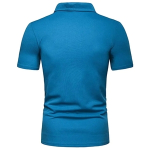 Nueva llegada trabajo clásico de verano para camisa de polo para hombres 100% algodón patrón sólido Regular-Fit de talla grande-de Pakistán - Product Image 2