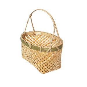 Vente chaude Bambou En Bois Conception Panier De Fruits Usage Domestique À La Main Courbé Décoratif Fruits Stockage Bambou Paniers Bambou Panier De Fruits - Product Image 5