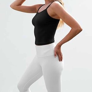 Haute qualité femmes débardeurs été entraînement Yoga débardeur femmes sans manches chemise débardeurs pour femmes plaine fabriqué par Dressports - Product Image 5