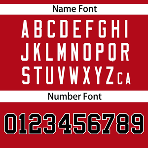 Maillot de sport personnalisé rouge à manches courtes pour hommes, uniforme d'équipe personnalisé avec nom et numéro, taille plus, chemise de baseball sublimée - Product Image 4