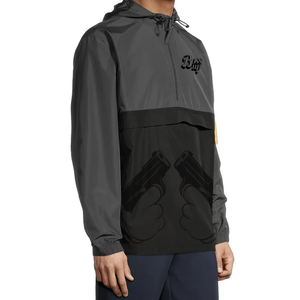 ชุดวอร์มผู้ชายคุณภาพสูงแบบสั่งทำพิเศษ ระบายอากาศได้ดี เหมาะสำหรับฤดูใบไม้ร่วง ทรงหลวม สวมใส่สบายสำหรับออกกำลังกาย มีฮู้ด ผลิตจากผ้าโพลีเอสเตอร์/คอตตอน - Product Image 5