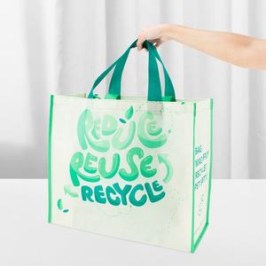 Bolsas de Compra Reutilizables Ecológicas de Tela No Tejida, Solución de Compra Reutilizable para Tiendas y Exhibiciones - Product Image 5