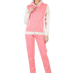 Wholesale Price Light <b>Weight</b> New Arrival Casual Fashion Outdoor <b>Women</b> Tracksuit Zipper Closer Hoodie & Pant Tracksuits <b>Sets</b> - Product Image 1