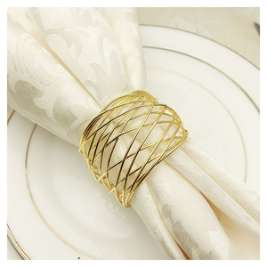 Luxury <b>Gold</b> Metal <b>Letter</b> LOVE Napkin Holder Rings for Valentine's Day Table Decoration Wholesale <b>Gold</b> Napkin Ring - Product Image 2