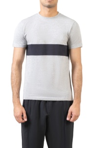 T-shirt Hip Hop Homme Streetwear 100% Coton Jersey 350g Impression Numérique Logo Personnalisé Panneaux Coupe Ample Respirant - Product Image 3