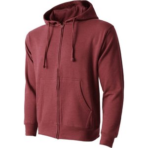 Vente en gros de sweats à capuche zippés pour hommes en polaire personnalisés pour l'hiver avec poche, en polyester/coton écologique - Product Image 2