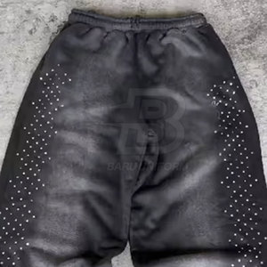 Pantalons pour hommes nouveau style personnalisé Streetwear Rhinestone pantalon pour hommes - Product Image 4