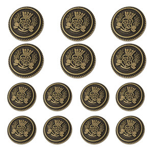 กระดุมชุดเครื่องแบบพิธีการกระดุมเหล็กสีตามสั่ง - Product Image 1