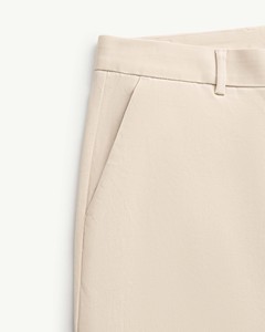 Pantalon kaki extensible pour homme Dobby, coupe slim, coton et élasthanne, lavage à l'eau de Javel, braguette zippée, respirant, antistatique - Product Image 4