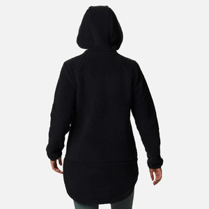 Forrado Sherpa manga larga logotipo personalizado invierno mujer logotipo personalizado diseño hombres y mujeres forro polar para mujeres - Product Image 2