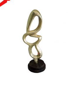 Objet décoratif en forme d'étoile en acier inoxydable finition argentée, best-seller pour la maison et le bureau - Product Image 5