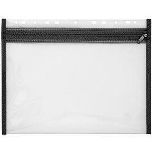Veloflex VELOBAG XS Zippered Multipurpose <b>Storage</b> Bag Euro Slot Black Polypropylene - Product Image 1