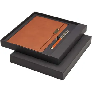 ชุดปากกาลูกลื่นแบบมีปก A5 ที่ยั่งยืนได้ ชุดของขวัญสำหรับธุรกิจ - Product Image 1