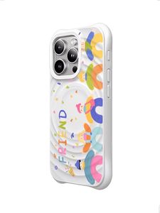 เคสโทรศัพท์ซิลิโคน TPU แม่เหล็กสุดหรูแบบบางพิเศษกันกระแทกลายคลื่น3D ฝาครอบมือถือสำหรับ iPhone 16 PROMAX 16 PLUS 15 14 13 - Product Image 3