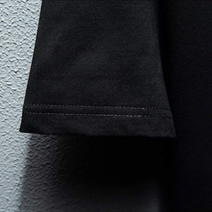 Uso al aire libre Nuevo diseño Hombres Loose Fit Impreso Camiseta para hombres Camisetas con diamantes de imitación Venta al por mayor Ropa de moda Hombres Camisetas con diamantes de imitación - Product Image 5