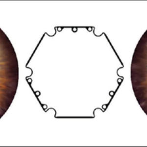 Hexagone en verre durable personnalisable d'OEM ou structure plan-convexe d'équipement optique d'expansion de pupille carrée - Product Image 1