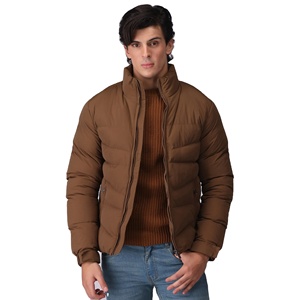 Veste polaire personnalisée de qualité supérieure OEM Vente en gros Vêtements d'hiver Vestes matelassées pour hommes respirantes - Product Image 2