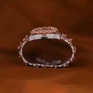 Wholesale Luxury Men's <b>Stainless</b> <b>Steel</b> Watch VVS Diamond Fully Iced Hip Hop <b>Jewellery</b> Glass Dial Crown Certified Fashion Band - Product Image 6