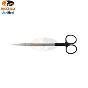 Ciseaux de Metzenbaum de haute qualité, revêtement en titane, chirurgicaux médicaux, lame incurvée et droite, 20 cm, ensemble d'instruments certifié CE 1 - Product Image 4