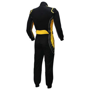 Combinaison de course automobile sur mesure pour hommes en grande taille 2025, OEM, karting, avec broderie et logo imprimé, usine au Pakistan - Product Image 5
