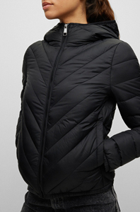 Recién llegado, chaqueta acolchada Reversible para mujer, Abrigo acolchado de algodón con esquema de colores a la moda para mujer, servicios de procesamiento OEM - Product Image 3