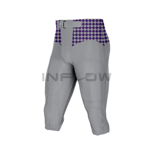 Maillot de football américain haute visibilité personnalisé OEM pantalon uniforme respirant logo sublimation nouveau design court américain - Product Image 4