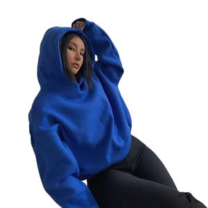 Sweat-shirts d'hiver pour femmes à capuche imprimés sur mesure par le fabricant, 100% fibre de bambou, coupe-vent, écologiques, formels, séchage rapide - Product Image 1