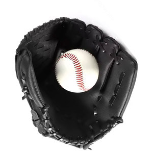 Vente directe d'usine de gants de softball et de baseball personnalisés professionnels en cuir véritable Kip Catcher du Pakistan - Product Image 4