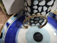 Bracelet en Cuivre 100% de Haute Qualité Wonder Care pour Femmes et Hommes - Design Religieux Antique Moderne pour Soulager l'Arthrite et les Douleurs Articulaires et Cutanées