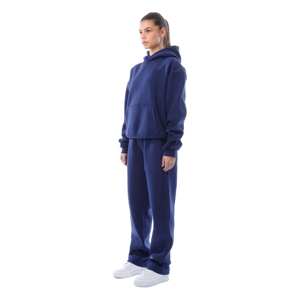 Survêtement évasé 100% coton Logo personnalisé Survêtement vierge Pull à capuche et pantalon Jogging Survêtement pour hommes - Product Image 6