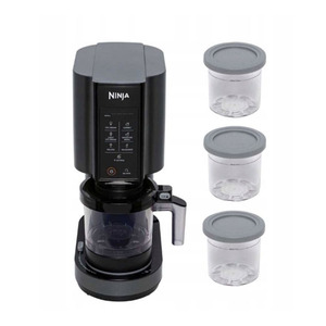 Top Qualité Ninjaa CREAMi Deluxe Frozen Dessert Maker Crème Glacée Gelato Sorbet Yaourt Milkshake Slushi Machine Argent - Product Image 3