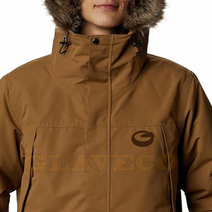 Parka à capuche de couleur unie, prix abordable, parka à capuche légère - Product Image 6